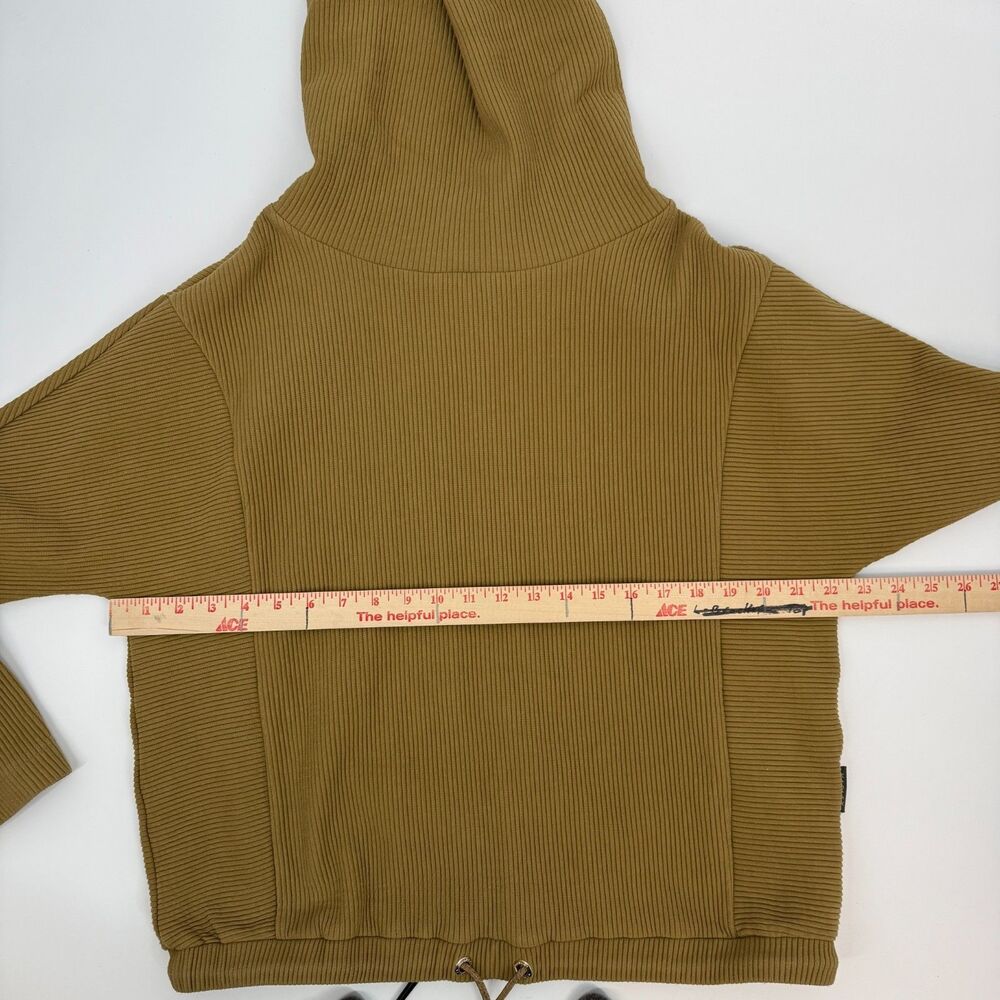 Varley Cowl Neck Charles Sweatshirt Ribbed Pullover Tie Bottom Yoga Cozy Women S - Picture 7 of 13